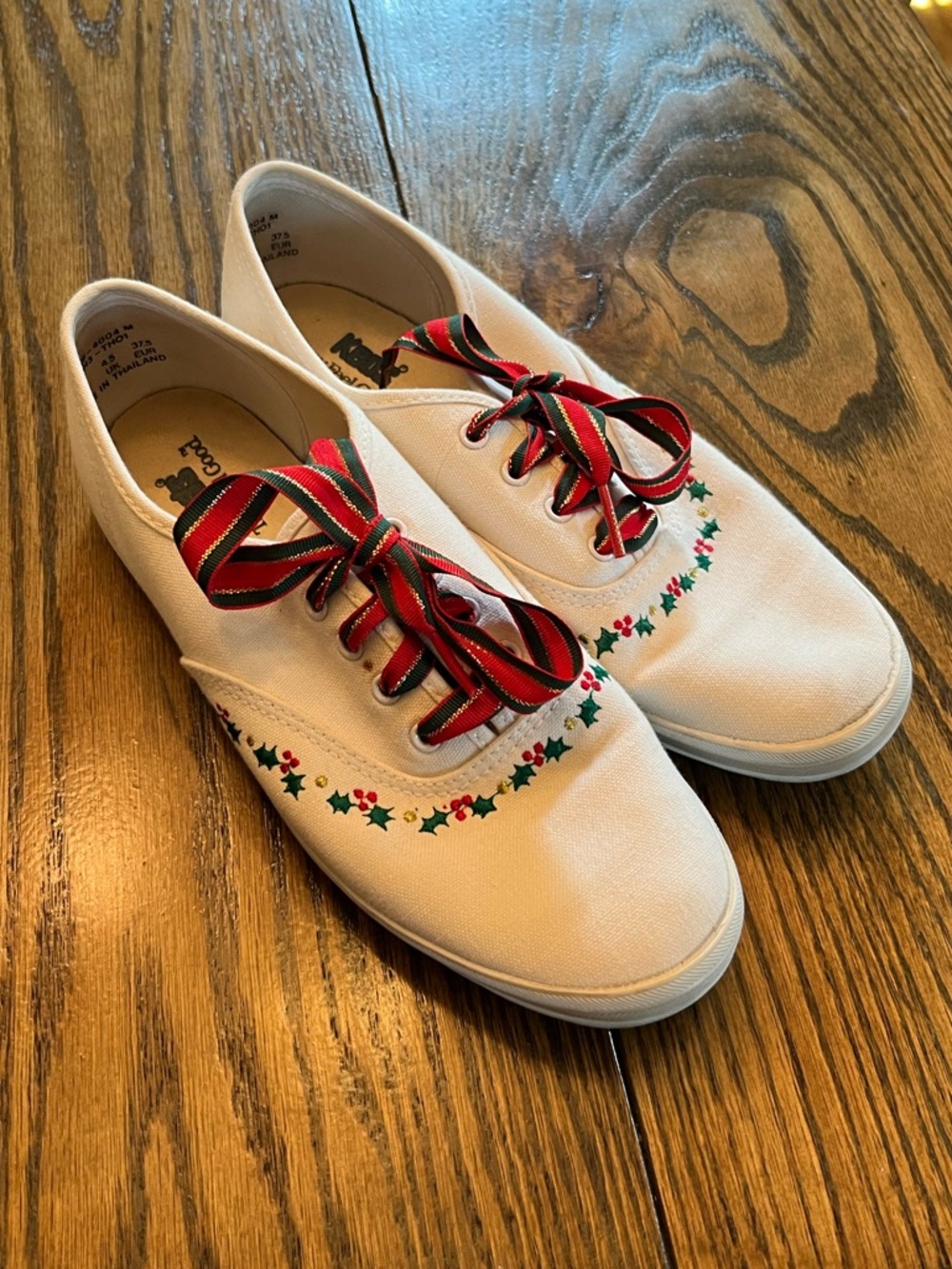 Vintage KEDs Christmas sneakers